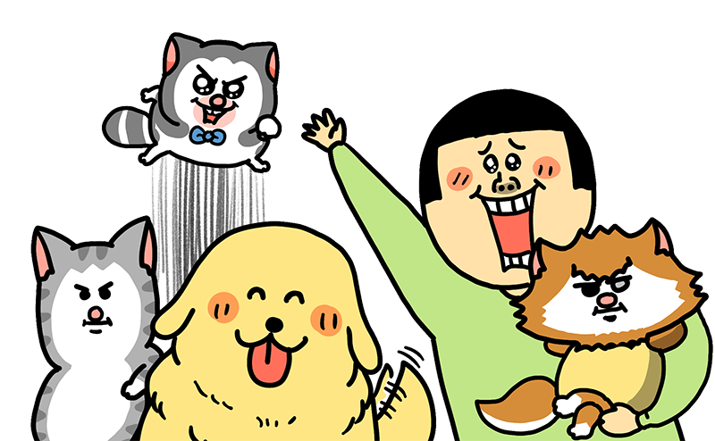 まめきちまめこニートの日常