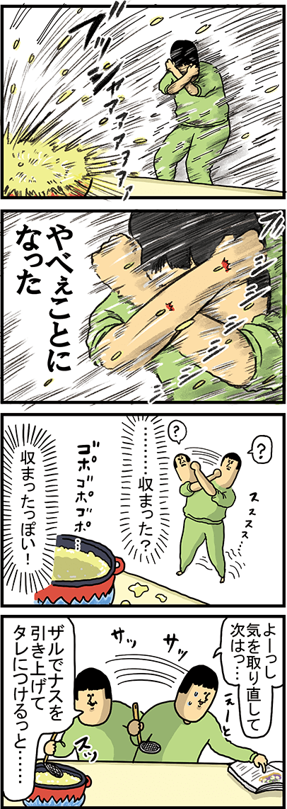 ナスの揚げ浸しを作ろうとした結果・・・2